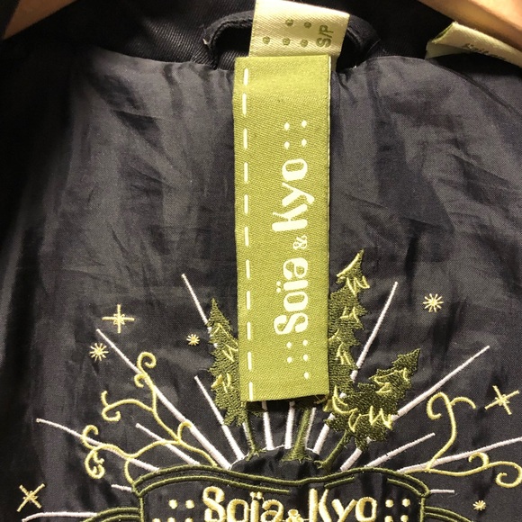 Soia & Kyo Black down jacket - size small - Picture 7 of 9